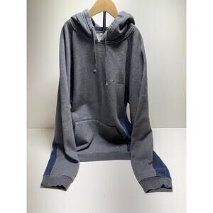 Columbia Men’s Pullover Hoodie Sz XL Gray Blue Kangaroo Pocket Outdoors